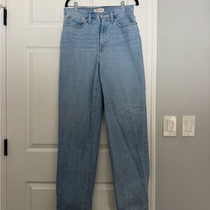 Madewell High Rise Light Blue Jeans
